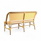 thumbnail of Sofá de terraza RIVOLI - Trenzado amarillo y blanco