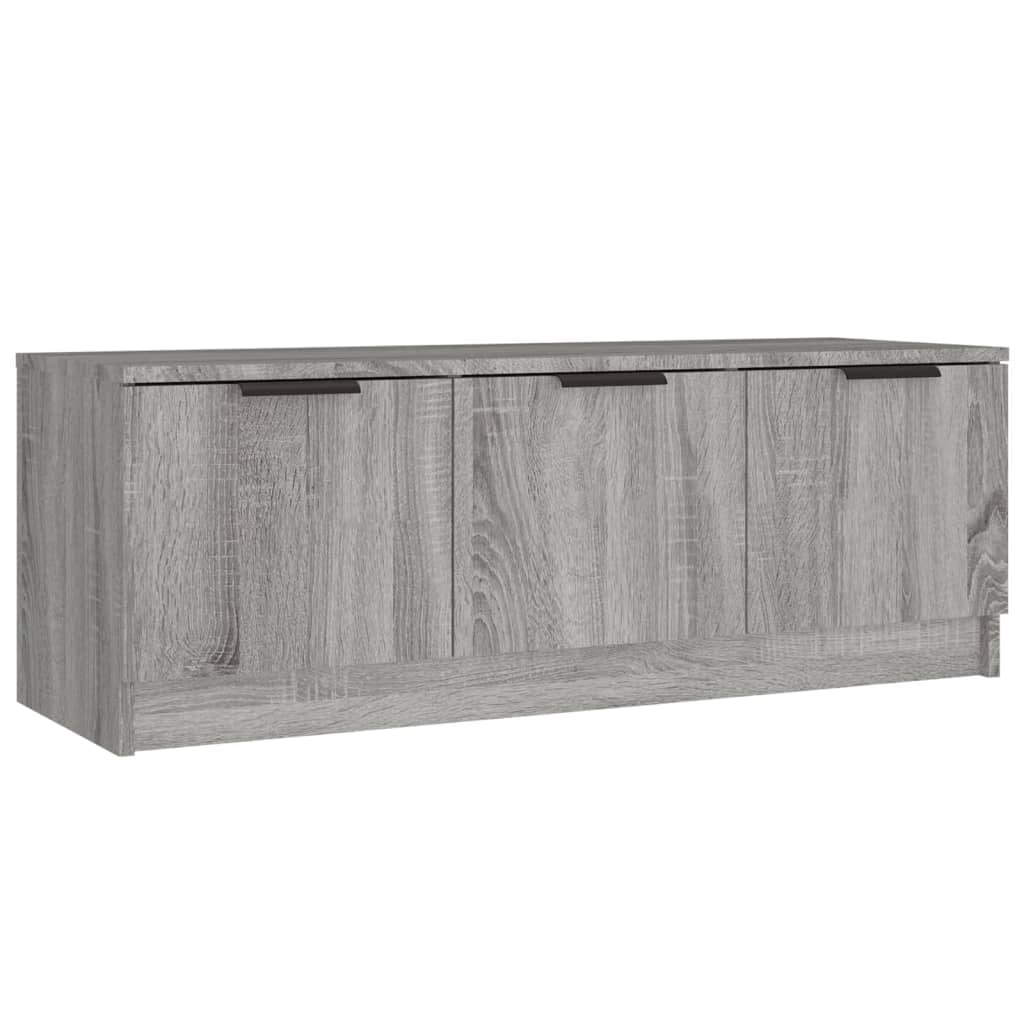 vidaXL TV-Schrank Grau Sonoma 102x35x36,5 cm Holzwerkstoff