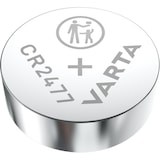 thumbnail of Varta Cr 2477 Lithium-Knopfzellenbatterie, 3 V, 1 Stück, Silber, 13 G