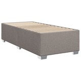 thumbnail of vidaXL Boxspringbett mit Matratze Taupe 90x200 cm Stoff