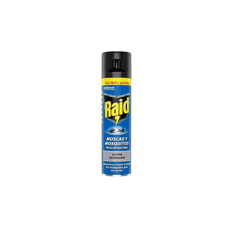Insecticida moscas y mosquitos RAID 400ml (3Uds)