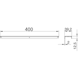 thumbnail of OBO Bettermann Deckelstoßunterstützung DSU2 400 10050 7424980