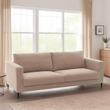 thumbnail of Sofá 3 plazas tela jaspeada beige