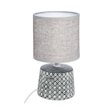 thumbnail of Lampe à poser Pied en céramique style Cannage H 23 cm