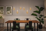 thumbnail of Paulmann Rustic Shine Standard 230V LED Globe E27  300lm 4,2W 1800K dimmbar Gold 29248