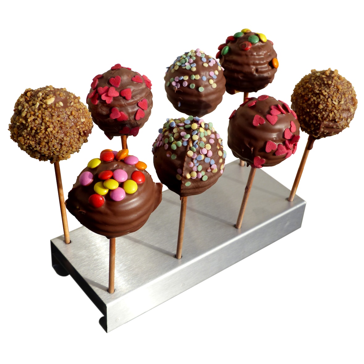 Présentoir pour Twist Pop® | Neumärker | 7 sucettes | Inox