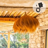 thumbnail of Lumisky Lámpara colgante solar MASAI BIG, 80 cm de diámetro, 5 m de longitud Hierba Rayung Beige