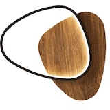 thumbnail of Plafoniera HERLOHN nero naturale 40W LE116043