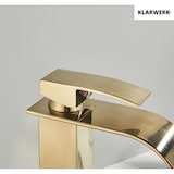 thumbnail of ROSA | Torneira de banheiro com cascata alta premium dourada | Misturadora Hotel Gastro Premium para lavatório independente - de aço inox bica alta