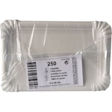 thumbnail of ABC Pak 1500 Teller, Pappe [rc] eckig 13 cm x 20 cm weiss (95646, 6x250 Stück)