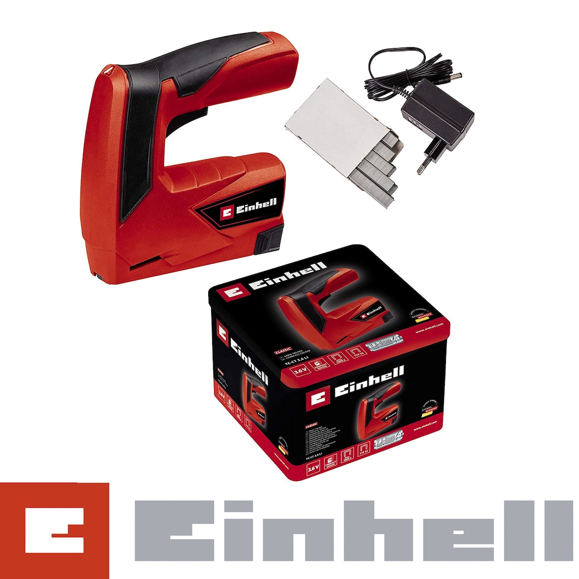 Einhell Akku-Tacker TC-CT 3,6 Li inkl. Metallbox