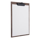 thumbnail of Securit® Walnussholz-Speisekartenhalter - Holzpaneel mit Klemme