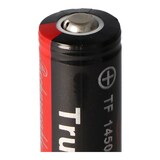 thumbnail of Trustfire 14500 900mAh 3,7V geschützte Li-Ion-Zelle Abmessungen 50,95x14,15mm