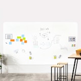 thumbnail of Rocada lavagna bianca Skinboard con superficie magnetica laccata, 120x120 cm, colore bianco