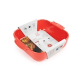 thumbnail of PEUGEOT Keramik Auflaufform APPOLIA 21cm Quadratisch Rot Spülmaschinenfest