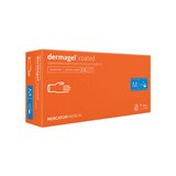 thumbnail of Mercator dermagel® creme – Medizinische Latex-Schutzhandschuhe, texturierte Oberfläche 1x 100 Stück Farbe: creme Größe: M