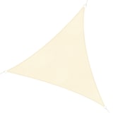 thumbnail of Outsunny Toldo Vela Triańgulo 5x5m Vela de Sombra de HDPE para Terraza Jardín Camping Protección UV Color Crema