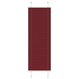 thumbnail of vidaXL Plissee Bordeauxrot 50x150 cm Stoffbreite 49,4 cm Polyester