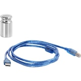 thumbnail of Steinberg Systems Präzisionswaage - 300 g / 0,001 g - Ø 98 mm - Touch-LCD - Glaswindschutz