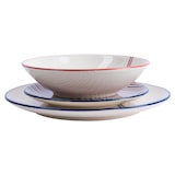 thumbnail of El Ganso - Juego 12 Vajilla (Plato Llano Ø27cm + Plato Hondo Ø20cm + Plato Postre Ø19cm)