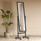 thumbnail of Standspiegel Yolanda eckig schwarz