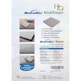 thumbnail of BodenMax Klickfliesen Terrasse grau Gehwegplatten Steinplatten Garten 30x30 cm Fliesen Balkon Klicksystem Wetterfest | Naturstein GRANIT | 8 Stück