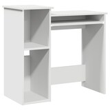 thumbnail of vidaXL Schreibtisch mit Regalen Weiß 84x40x78 cm Holzwerkstoff