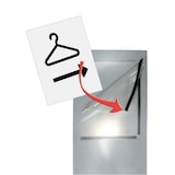 thumbnail of Pochette porte-affiche avec bandes magnétiques – A3 – film rigide – transparent – VKF Renzel