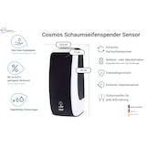 thumbnail of SET: Schaumseifenspender SENSOR, berührungslos Blanc Cosmos versch. Farben+3x 1-Liter Schaumseife antibakteriell - PRODUKTSET : Farbe - Schwarz / Wei