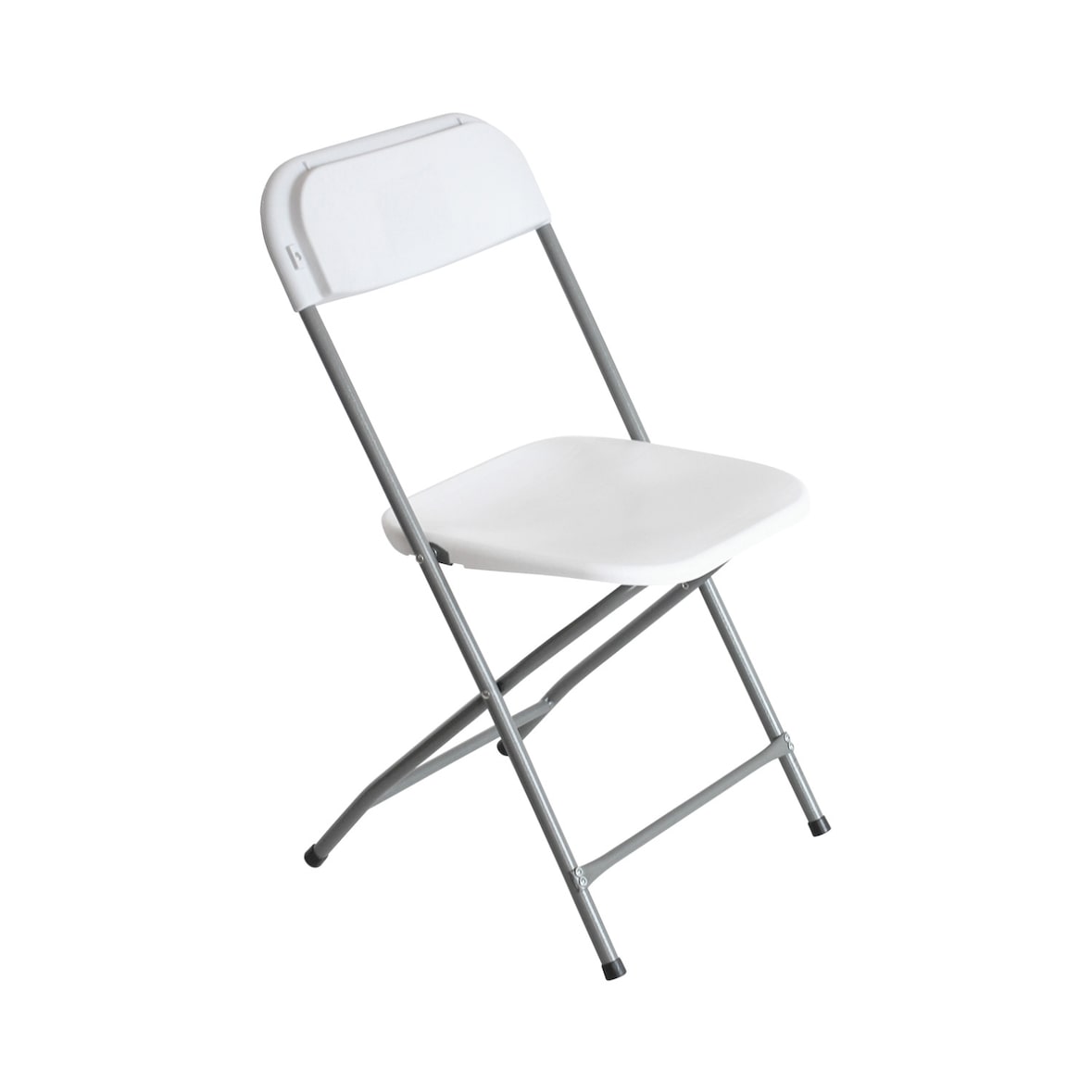 Silla Plegable Blanca 49x44.5x80.5cm 7house