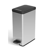thumbnail of Curver - DECO SLIM BIN Abfalleimer 40L mit Fußpedal silber metallic   silber metallic
