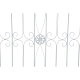 thumbnail of Recinzione da Giardino in Ferro Mangold bianco