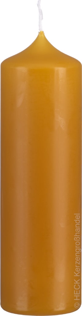 Altarkerze Honig Natur 400 x Ø 80 mm, 1 Stück
