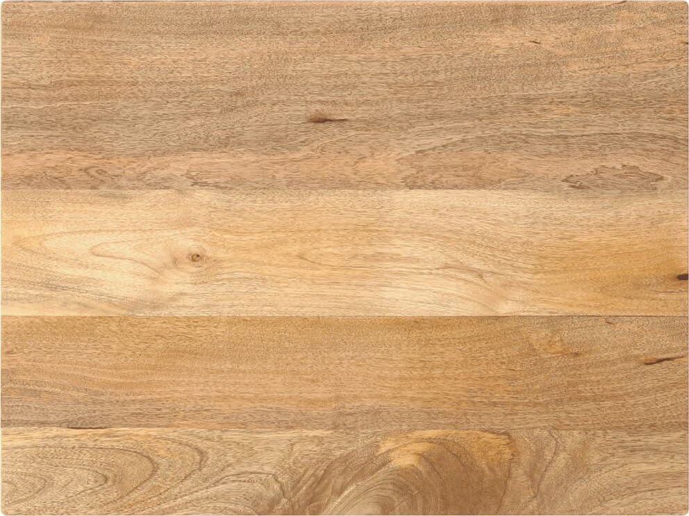 vidaXL Tischplatte 70x60x2,5 cm Rechteckig Massivholz Mango