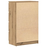 thumbnail of vidaXL Dressoir 60x35x98,5 cm bewerkt hout artisanaal eikenkleur