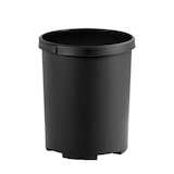thumbnail of V-Part papierbak rond polypropyleen 50 liter Ø430 mm bovenkant en Ø350 mm onderkant en 490 mm hoogte – zwart