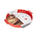 thumbnail of PEUGEOT Keramik Tarteform APPOLIA 30cm Rot Kuchenform Spülmaschinenfest