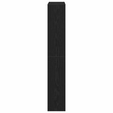 thumbnail of vidaXL Schuhschrank mit Regal Schwarz Eichen-Optik 80 x 21 x 125,5 cm