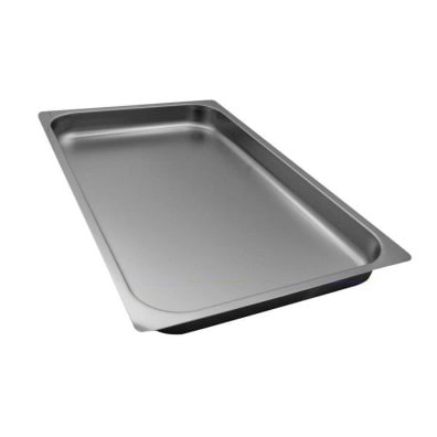 Abert teglia gastronorm gn 1/1 h 40mm, da forno in acciaio inox 18-10 bordo piano ,professionale
