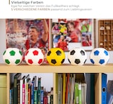 thumbnail of HMF Spardose mit Schloss, Fußball in Lederoptik 15 cm Durchmesser, Schwarz/Weiß