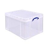 thumbnail of Really Useful Box opbergdoos 145 liter, transparant, Pak van 4