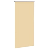 thumbnail of vidaXL Verdunkelungsrollo Beige 80x130cm Stoffbreite 75,7 cm Polyester