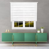 thumbnail of WellHome - Polyester Dag/Nacht Rolgordijn 140 x 180 cm (Breedte x Hoogte) Wit