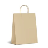 thumbnail of Inoverse 200 stk Papiertüten mit Papierkordel, 32+12X41 Papiertragetaschen, Braun Geschenktüten, Papiertaschen