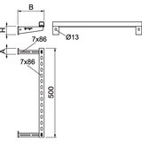 thumbnail of OBO Bettermann Stützkonstruktion Ausleger SKA 05 VZ 7202436