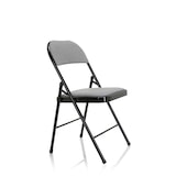 thumbnail of Sedia da conferenza / Sedia pieghevole / Sedia da visitatori TUDELA II Tessuto grigio chiaro hjh OFFICE
