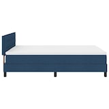 thumbnail of vidaXL Boxspringbett mit Kissen mit Kopfteil Blau 160 x 200 cm Stoff