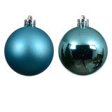 thumbnail of 12 Weihnachtskugeln Kunststoff 6cm klassisch & bruchsicher Christbaumkugeln Weihnachtsbaumkugeln Christbaumschmuck Weihnachtsbaumschmuck Folkloreblau