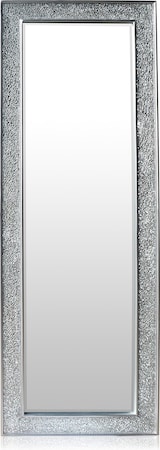 thumbnail of Norwich Spiegel Holzrahmen rechteckig 130 x 45 cm Mosaik-DesignSilber