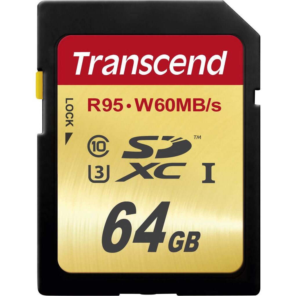 Transcend Ultimate SDXC-Karte Industrial 64 GB Class 10, UHS-I, UHS-Class 3 TS64GSDU3